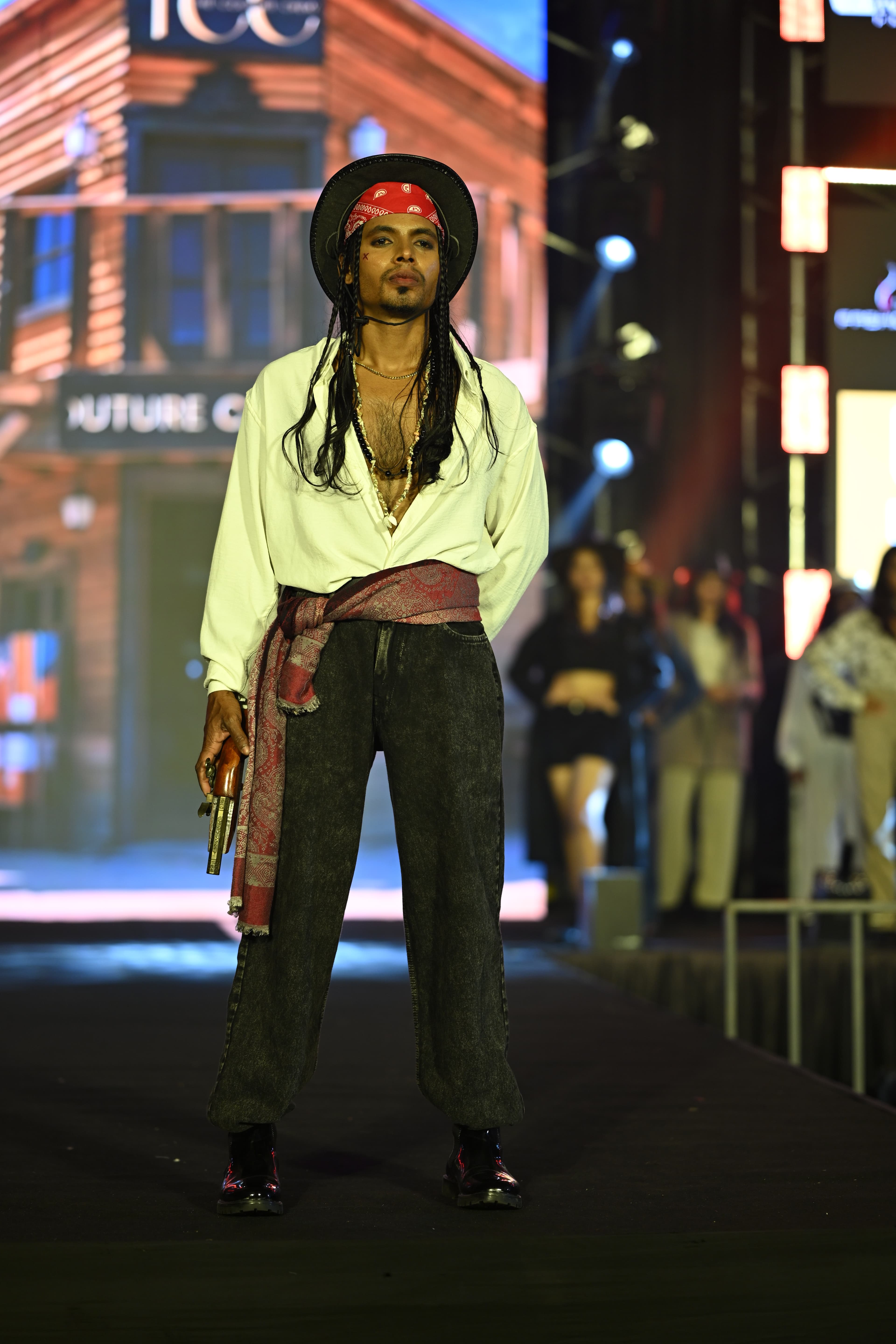 Braids for the Jack Sparow look